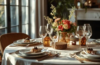 Comment placer les assiettes sur la table ? Règles de base