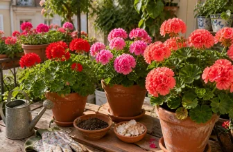 Recette de Grand-Mère pour avoir de Beaux Géraniums: Secrets