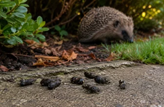 Crotte de hérisson dans le jardin : Comment les reconnaître ?