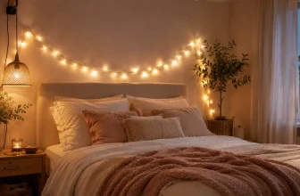 Comment installer une guirlande lumineuse dans une chambre sans percer