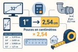 Teleplanete.com Pouce en Centimètres: Guide Complet Convertir